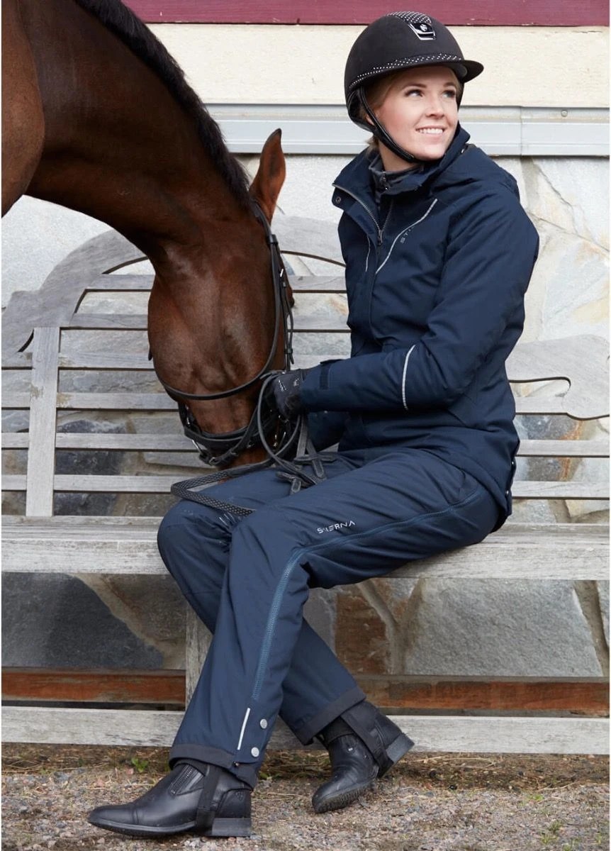 Stierna Stella Winter Trousers - Midnight Navy - Image 4