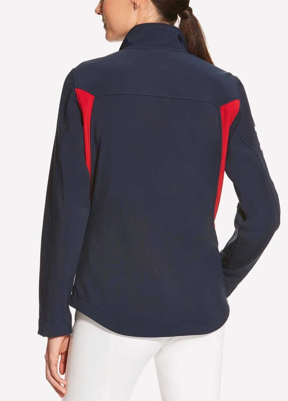 Ariat Womens Team Softshell Jacket - Navy - Image 2