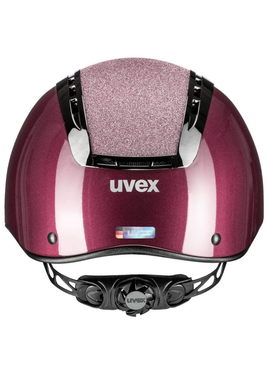 Uvex Suxxeed Blaze Glitter Helmet - Burgundy Shiny - Image 5