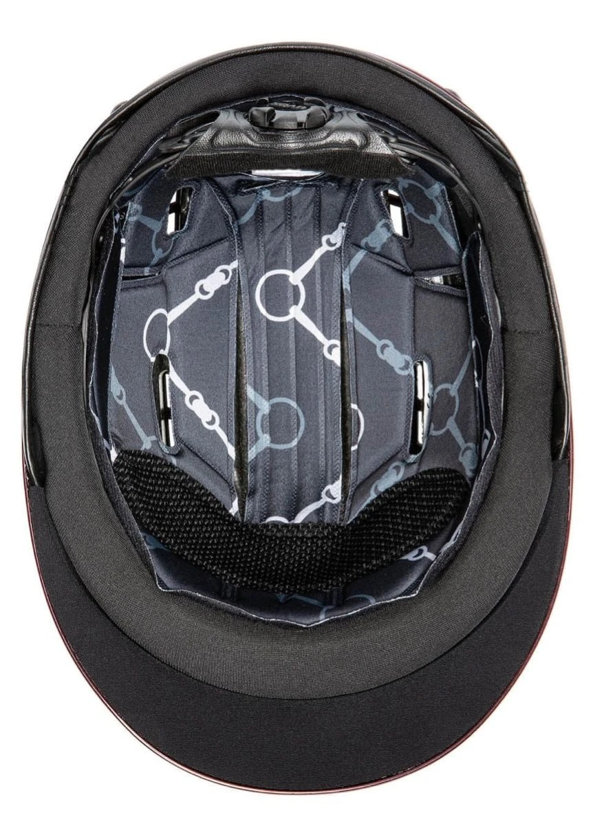 Uvex Suxxeed Blaze Glitter Helmet - Burgundy Shiny - Image 6