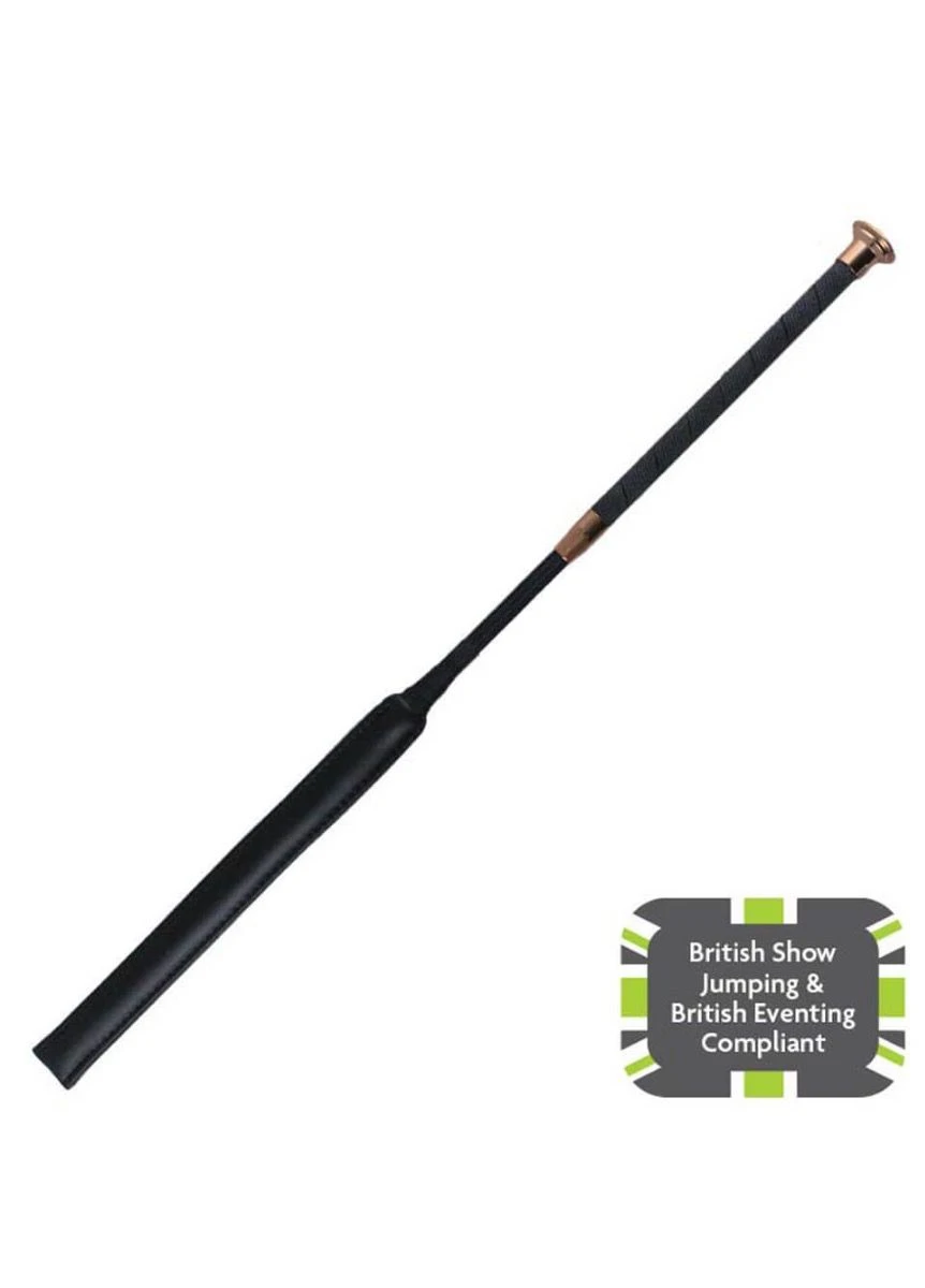 Woof Wear Pro Showjumping Bat - Black/Rose
