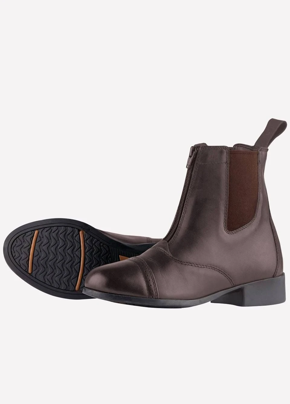 Dublin Elevation Zip Jodhpur Boots II - Brown